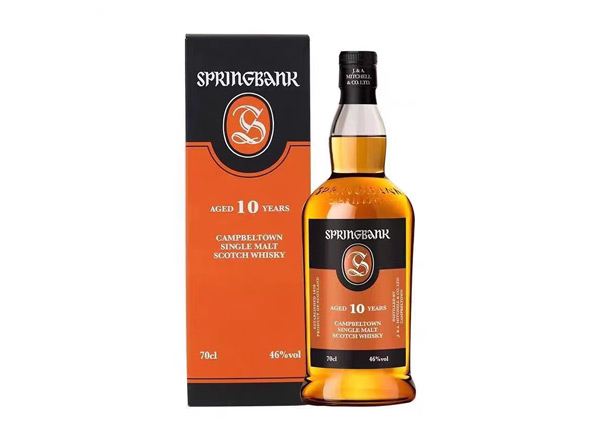 惠州收购云顶10年威士忌SpringBank云顶10年700ml回收洋酒行货