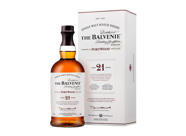 惠州回收百富威士忌21年波特桶陈酿The Balvenie Portwood Single百富洋酒收购