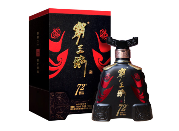 惠州回收石花霸王醉酒72° 白酒礼盒