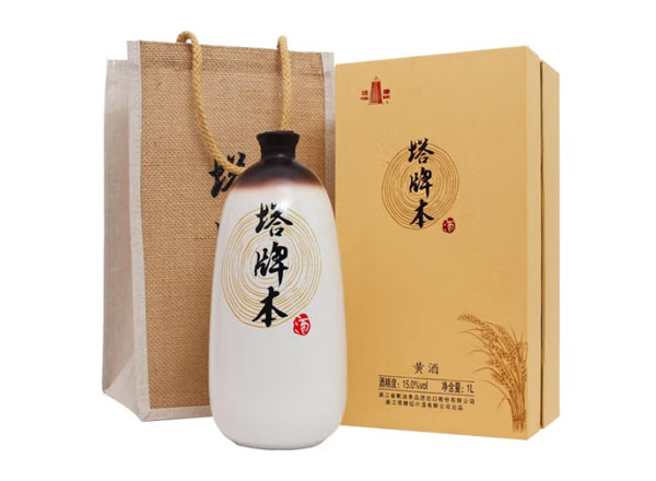 惠州塔牌黄酒回收塔牌本酒500ml/1000ml绍兴黄酒花雕酒礼盒