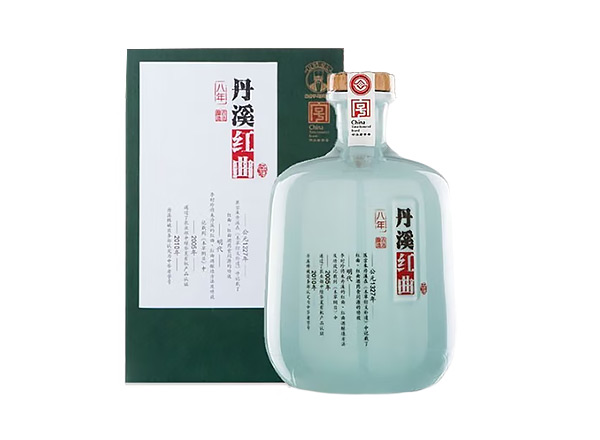 惠州丹溪黄酒回收丹溪8年红曲黄酒750mL 2瓶礼盒装