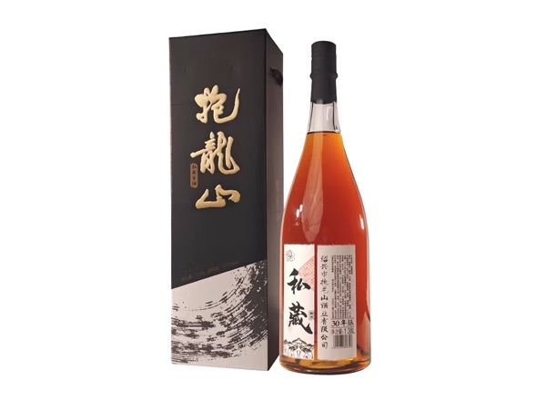 惠州抱龙山黄酒回收抱龙山私藏30年陈酿1.38L礼盒装绍兴花雕酒