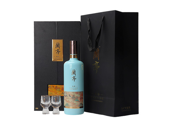 惠州会稽山黄酒回收兰亭大师三十年陈酿1L礼盒装绍兴黄酒