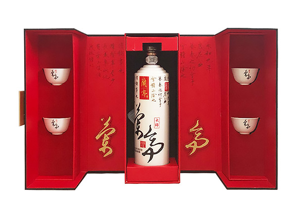 惠州会稽山黄酒回收大师兰亭三十年陈酿1L商务版礼盒装
